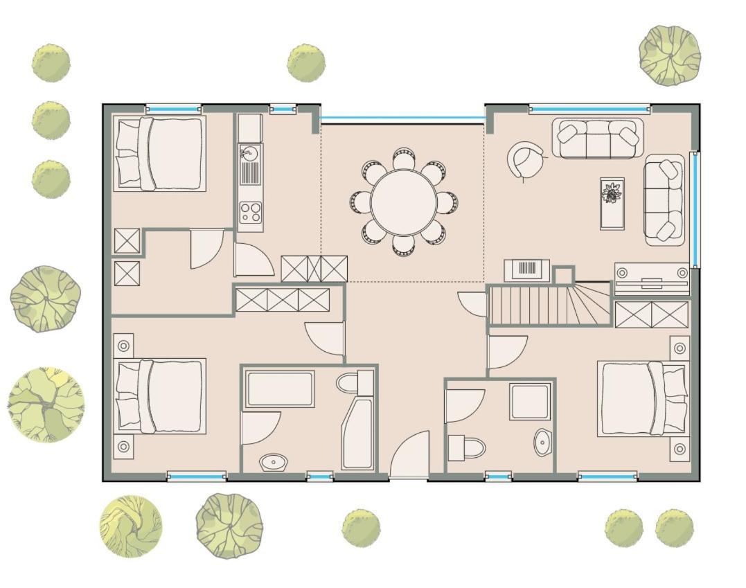 Villa Silbermoewe 特伦特 外观 照片